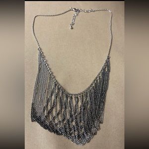 Retro Avon Slant Chain Layered Necklace